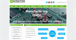 Desktop Screenshot of kingtontech.com